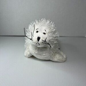 GANZ Webkinz White Seal Plush 8” Stuffed A